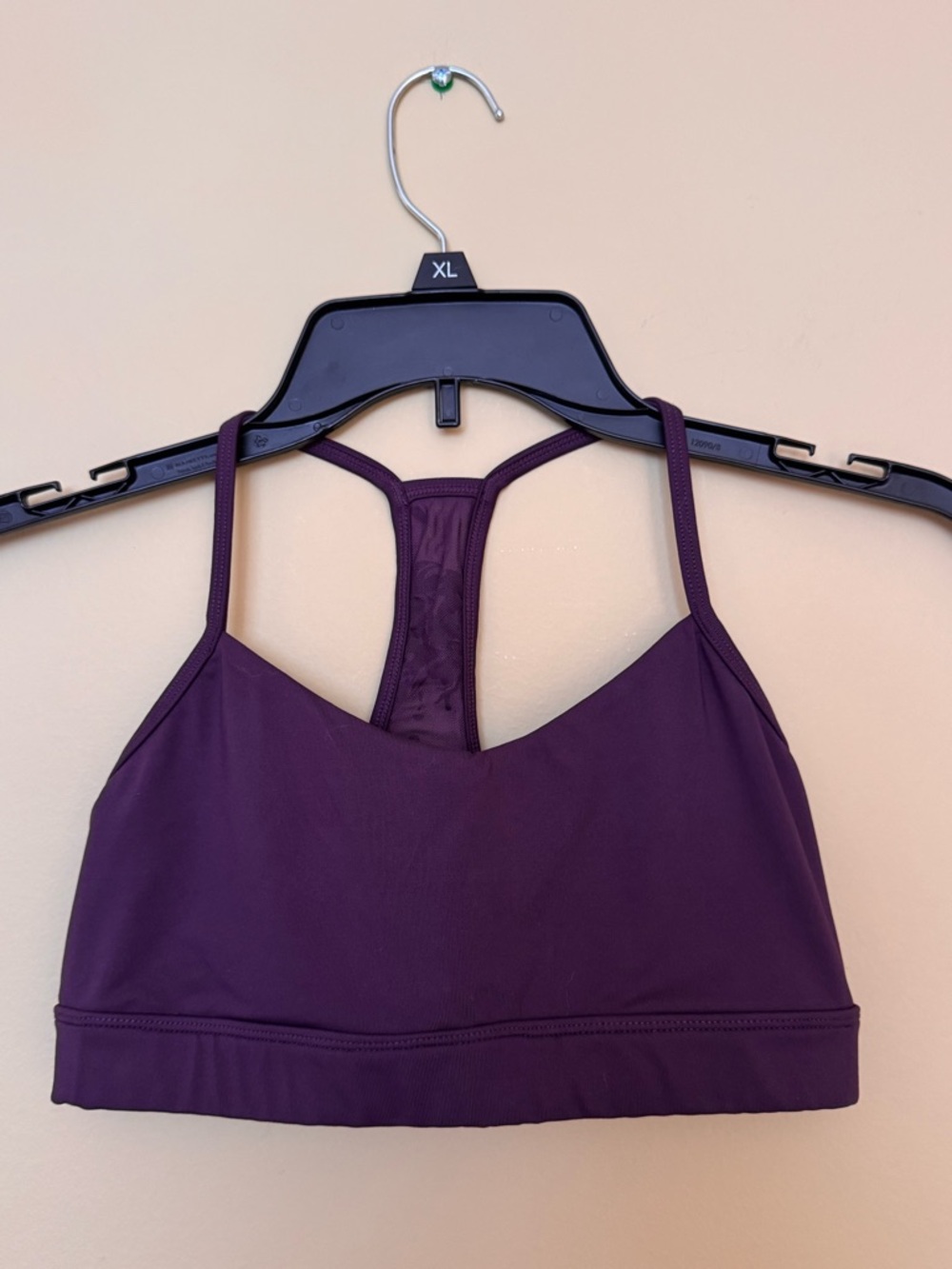 Women’s Eggplant Racerback Bralette